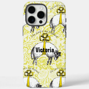 Coques iPhone 16 Pro Max Le Seigneur est mon berger Psaume 23 personnalisé