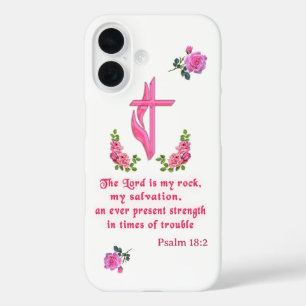 Coque Pour iPhone 16 Le Seigneur est mon rocher