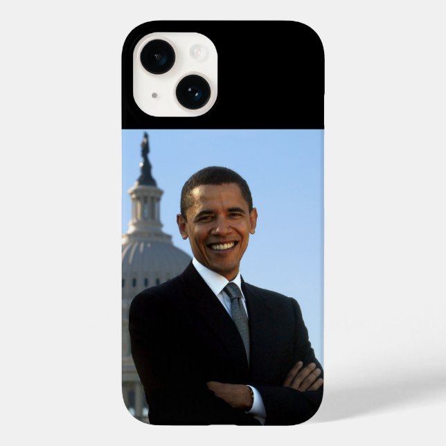 Coques Case-Mate iPhone Le sénateur Portrait, le président américain Barac (Verso)