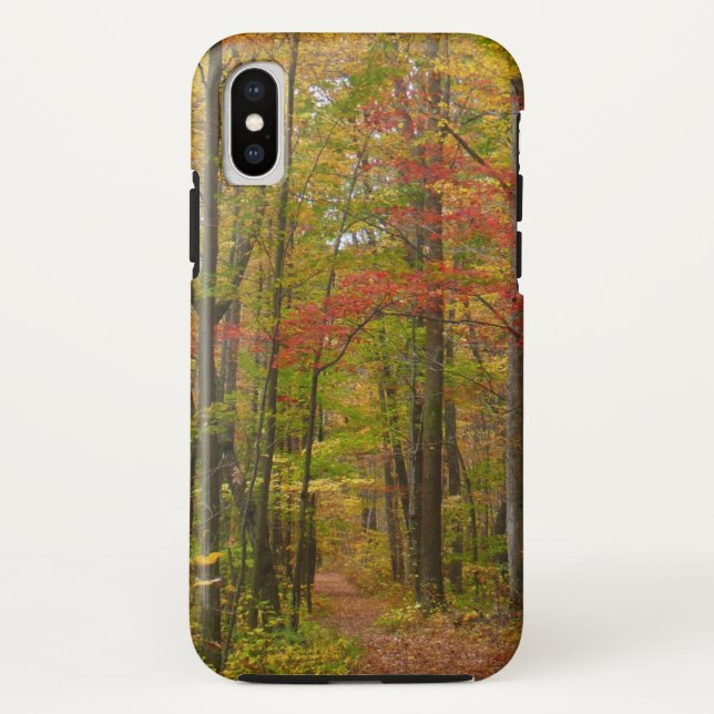 Coques Case-Mate iPhone Le sentier Laurel Hill à l'automne (Dos)