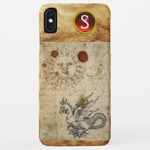 Case-Mate iPhone Case LE SOLEIL LA LUNE ET PARCHEMIN AU BASILISQUE Monog