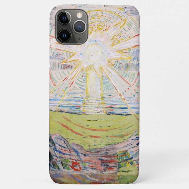 Coques Case-Mate iPhone Le Soleil par Edvard Munch (Dos)