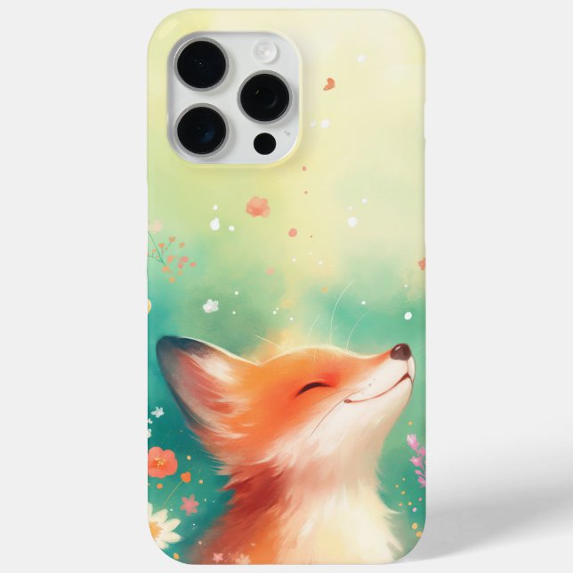 Coques Case-Mate iPhone Le Sourire du Renard Rouge (Verso)