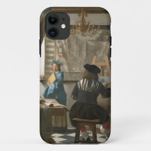 Coque Case-Mate iPhone Le studio de l'artiste, c.1665-66 (huile sur la