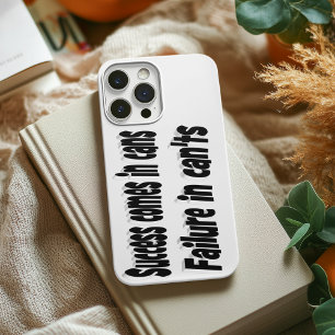 Coque Case-Mate iPhone Le succès vient en boîtes Citations Citation motiv