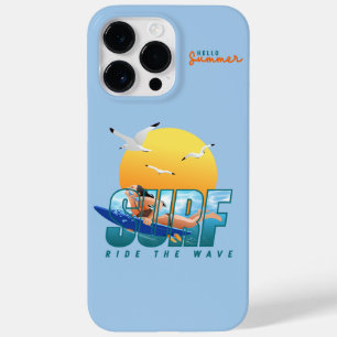 Coque Case-Mate iPhone Le surfeur chevauche la vague   (F)