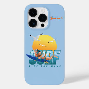 Coque Case-Mate iPhone Le surfeur chevauche la vague (F)