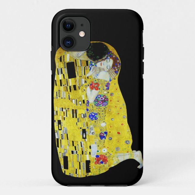 Coques Case-Mate iPhone Le tableau Kiss de Gustav Klimt (Dos)