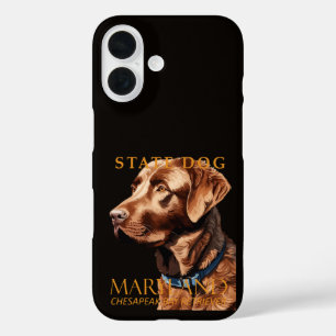 Coque Pour iPhone 16 Le Territoire Du Maryland Chien Le Retriever