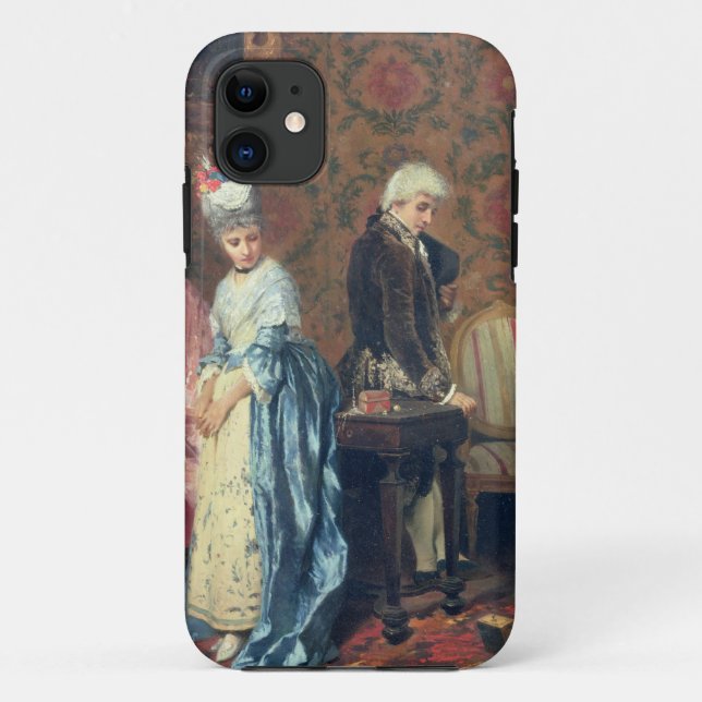 Coques Case-Mate iPhone Le tiff des amants, 1872 (huile sur le panneau) (Dos)