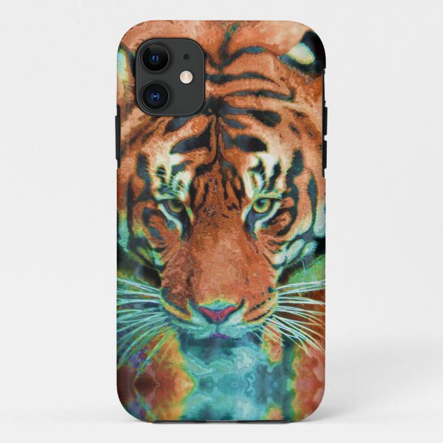 Coques Case-Mate iPhone Le Tigre Sauvage Reflet Big Cat Wildlife Art (Dos)