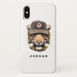 Case-Mate iPhone Case Le tigre surfant   ajoutent votre nom