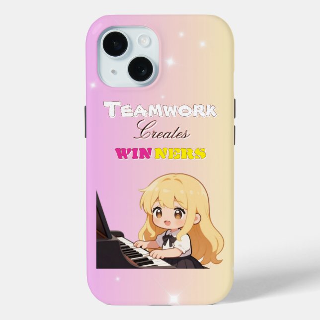 Coques Case-Mate iPhone Le travail d'équipe crée des gagnants 2 (Verso)