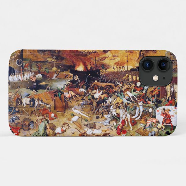 Coques Case-Mate iPhone Le triomphe de la mort, Pieter Bruegel (Dos (Horizontal))