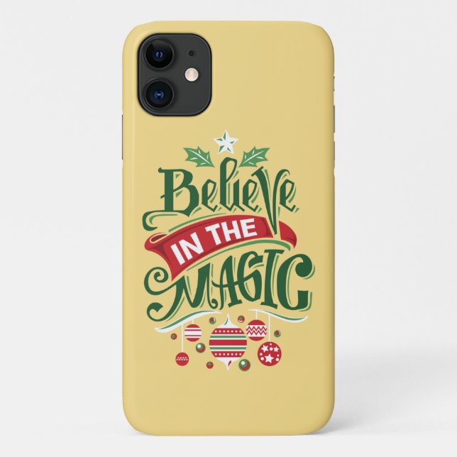 Coques Case-Mate iPhone Le Typographe du Magic Christmas (Dos)