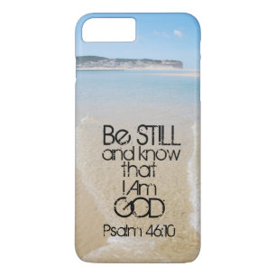 Coques Pour iPhone Le vers de bible soit toujours et sait que je suis