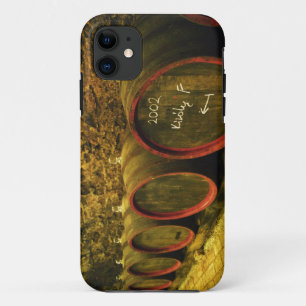 Coque iPhone 11 Le vignoble de Kiralyudvar : Barils au vin de Toka