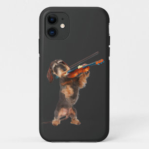 Case-Mate iPhone Case Le violoniste Wirehair Dachshund