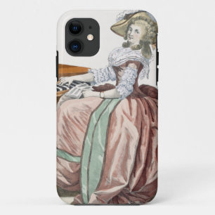 Coque iPhone 11 Le Virtuosa dans une robe "un l'Anglaise" avec une