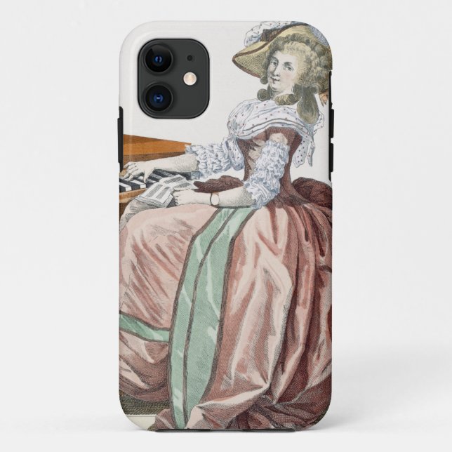 Coques Case-Mate iPhone Le Virtuosa dans une robe "un l'Anglaise" avec une (Dos)