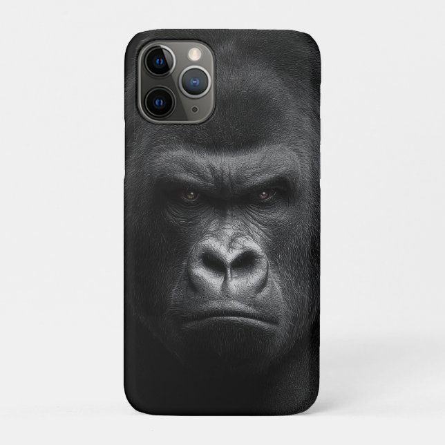 Coques Case-Mate iPhone Le Visage de Gorille (Dos)