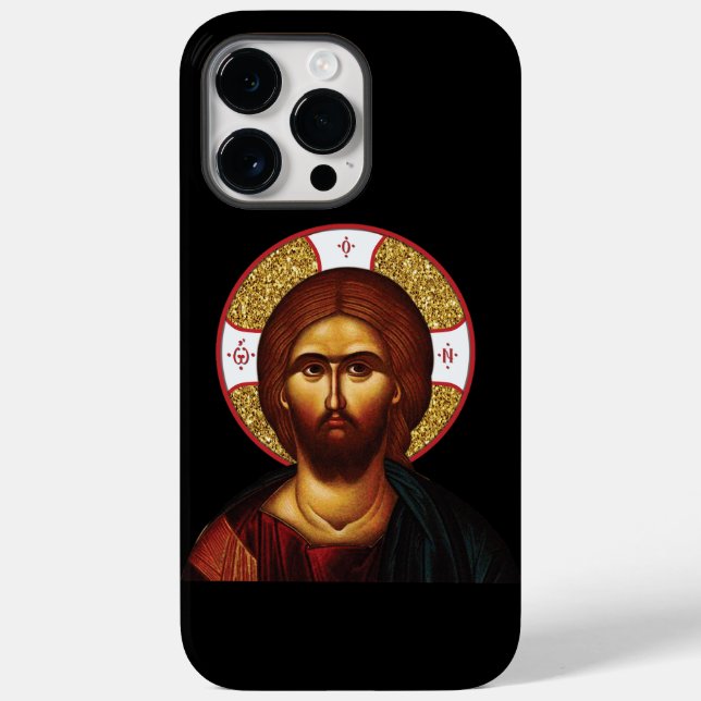 Coques Case-Mate iPhone Le Visage De L'Icône Du Saint-Christ (Verso)