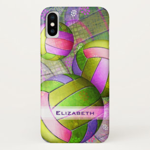 Coque iPhone X Le volley-ball des filles