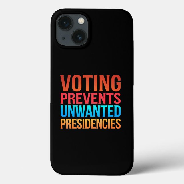 Coques Case-Mate iPhone Le vote empêche les présidences indésirables (Verso)