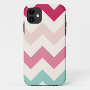 Case-Mate iPhone Case Le zigzag en pastel de chevron barre le motif de