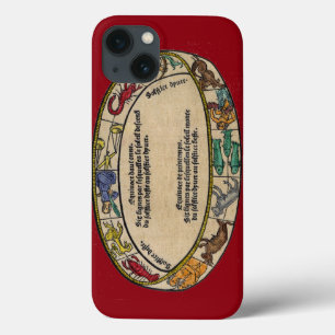 Etui iPhone 13 Le zodiaque, 1496