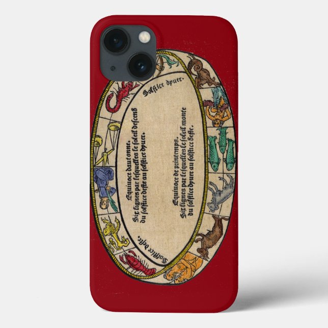 Coques Case-Mate iPhone Le Zodiaque, 1496 (Verso)