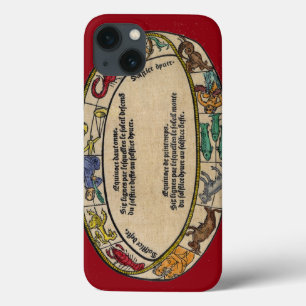 Etui iPhone 13 Le zodiaque, 1496