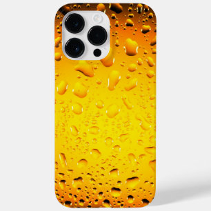 Coque Case-Mate iPhone L'eau jaune fraîche élégante laisse tomber la