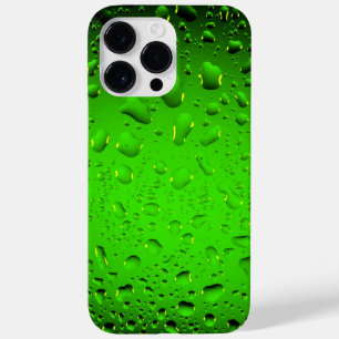 Coques Pour iPhone L'eau verte fraîche élégante laisse tomber le cas
