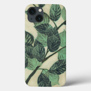 Coque Case-Mate iPhone Leaves and Branches on Cream Background