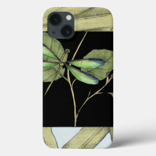 Coque Case-Mate iPhone Leaves with Dragonfly Inset by Jennifer Goldberger
