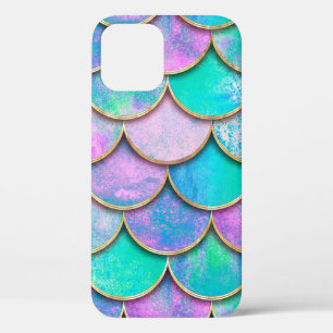 Case-Mate iPhone Case L'échelle de poisson de sirène vague motif japonai