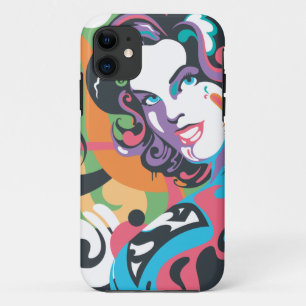 Coque Case-Mate iPhone L'éclaboussure de couleur de Supergirl