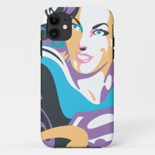 Coque Case-Mate Pour iPhone L'éclaboussure de couleur de Supergirl