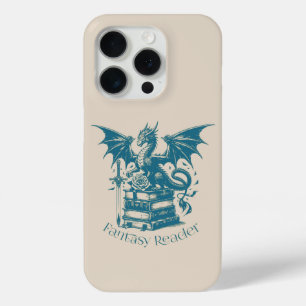 Coque Case-Mate iPhone Lecteur d'Imaginaire Dragon and Books