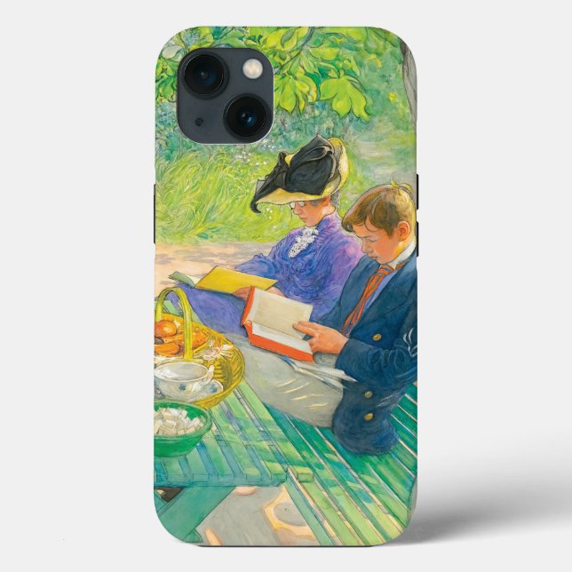 Coques Case-Mate iPhone Lecture de vacances par Carl Larsson (Verso)