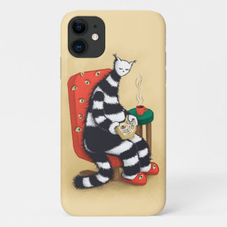 Case-Mate iPhone Case Lecture du livre de chat Lover