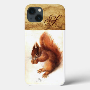 iPhone 13 COQUE L'ÉCUREUIL AVEC MONOGRAMME DE NOIX