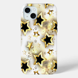 Coque Case-Mate iPhone Légère sans couture avec des étoiles dorées
