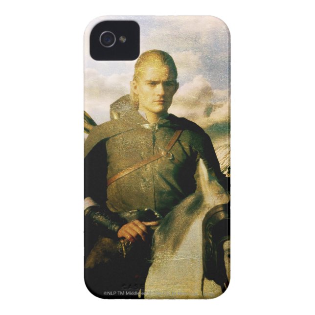 Coques Case-Mate iPhone LEGOLAS GREENLEAF™ Gros plan sur cheval (Dos)