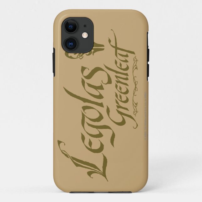 Coques Case-Mate iPhone LEGOLAS GREENLEAF™ Nom (Dos)