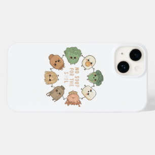 Coque Case-Mate iPhone légumes animés mignons