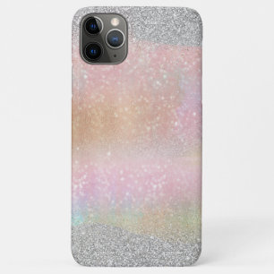 Case-Mate iPhone Case L'élégant Argent Parties scintillant Gold Rainbow 