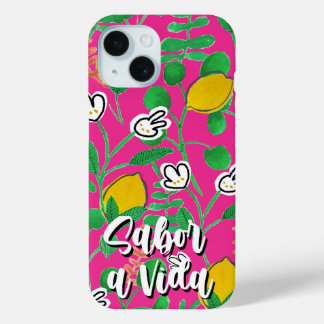 Coque Case-Mate iPhone lemon watercolor