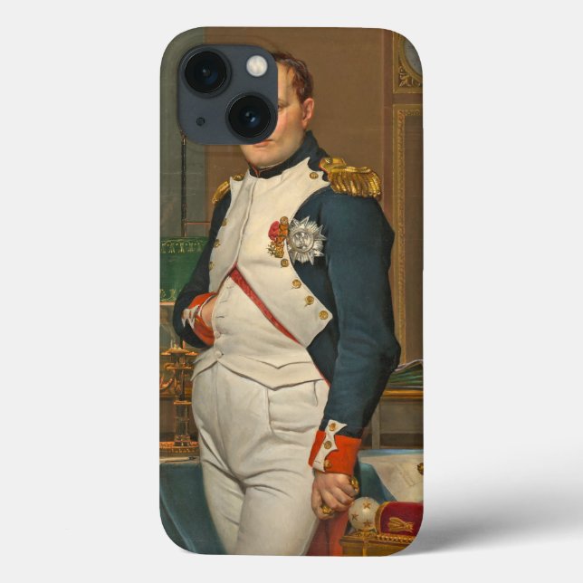 Coques Case-Mate iPhone L'empereur Napoléon dans son étude aux Tuileries (Verso)
